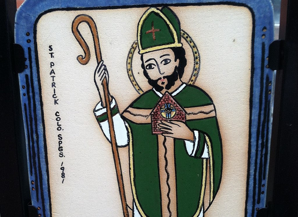 St. Patrick..and his Walking Stick?