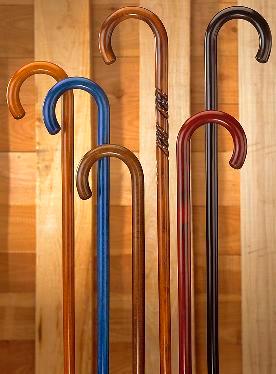 Crook/Tourist Handle Canes - Canes Galore