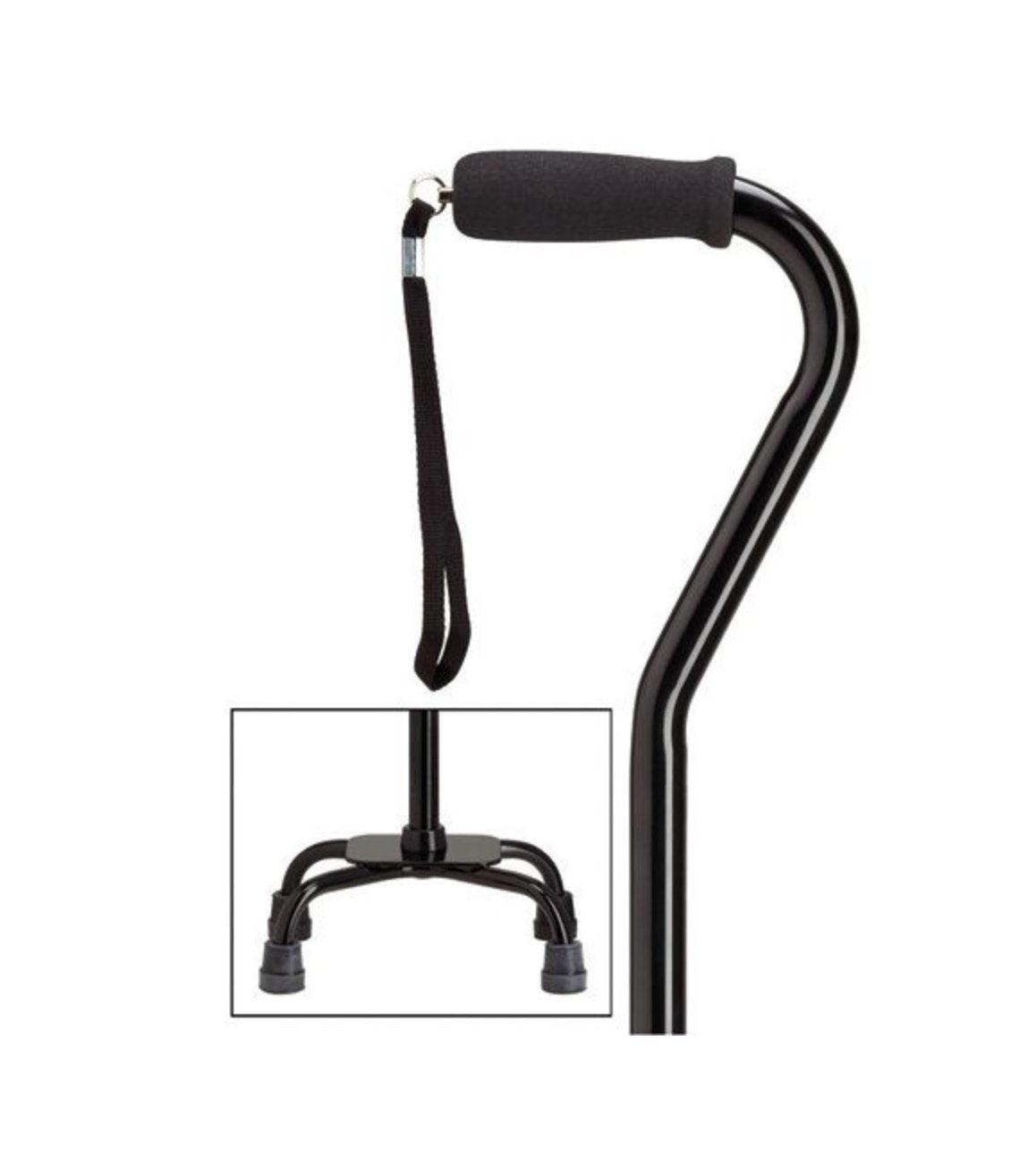 Quad Canes | Stable & Adjustable Walking Support – Canes Galore - Canes Galore