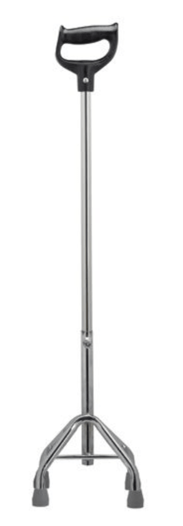Ergonomic Orthopedic Handle Walking Stick: Adjustable, High-Profile, Small Base for Enhanced Stability - Canes Galore