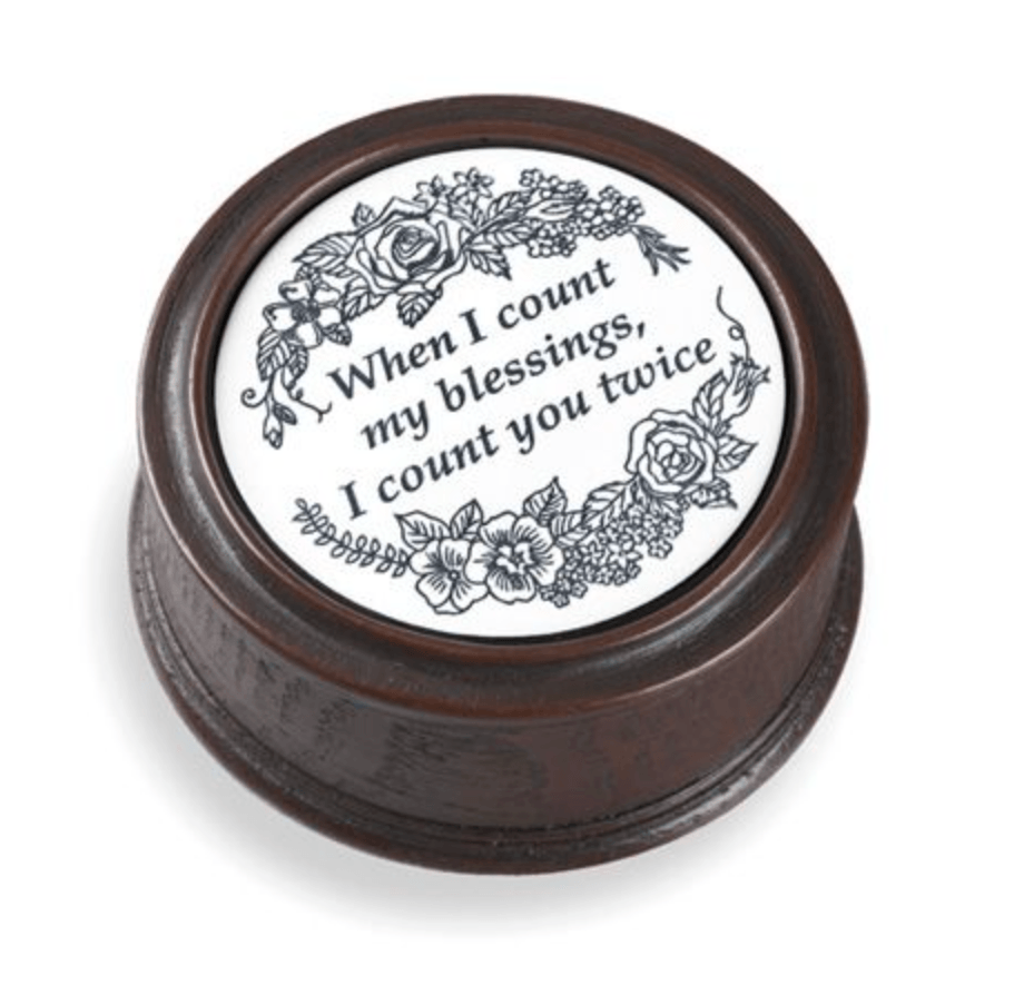 Words of the Wise Desk Box | Traditional Styled Storage & Paperweight - Canes Galore - Canes Galore