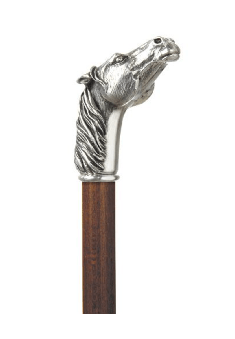 Silver Plated 'California Chrome' KY Derby Winner Cane 36" | Canes Galore - Canes Galore