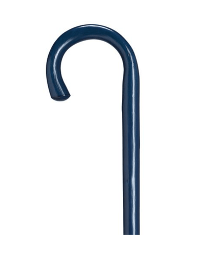 Kara Dark Blue Natural Chestnut Tourist Walking Cane 1