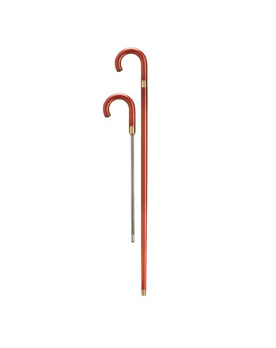 Hidden Blackjack Flexible Steel Cable Walking Cane: A Fusion of Functionality and Elegance (Burgandy)