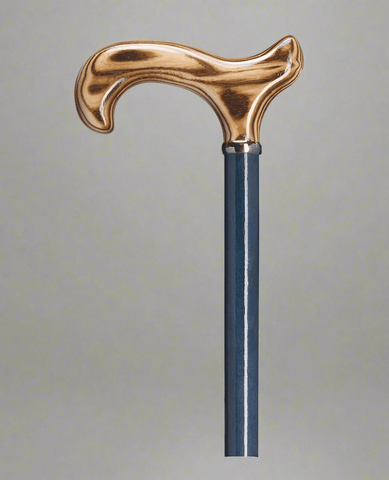 Stylish 'Blue Jeans' Derby Walking Cane for Men | Casual Elegance & Comfort
