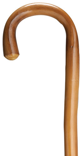 Extra-thick Natural Chestnut Tourist, 42" | Wood Walking Cane - Canes Galore