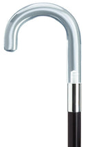 Clear Lucite Crook with Black Wood Shaft 36
