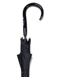 Triple Twist Black Crook Handle Umbrella