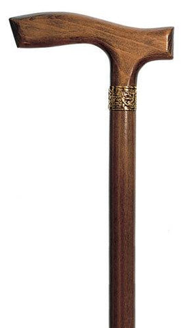 LORD BYRON, smooth brown Fritz on brown hardwood shaft 36