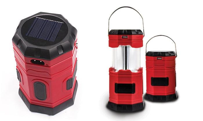 Solar LED 3-Way Powered Lantern - Canes Galore