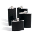 Black Bison on Stainless Steel Flask 4 Sizes