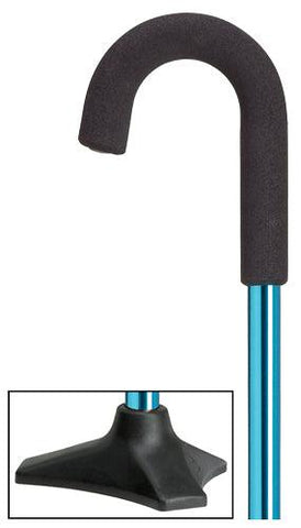 Able Tripod Crook Walking Cane 7/8