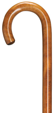 Cherry-Stained Maple Wood Tourist Crook 36