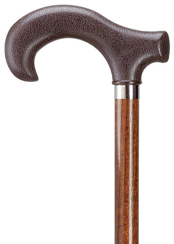 Men's Brown Nylon Derby handle, ash wood shaft 36