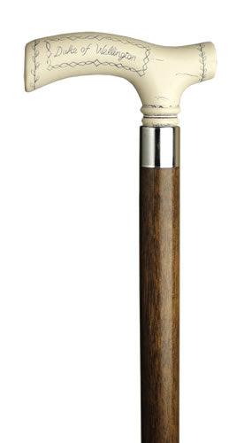 Duke of Wellington Derby/Fritz on Walnut Shaft 36" - Canes Galore