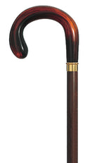SUNSET MEN'S molded crook handle, brown beechwood shaft 36