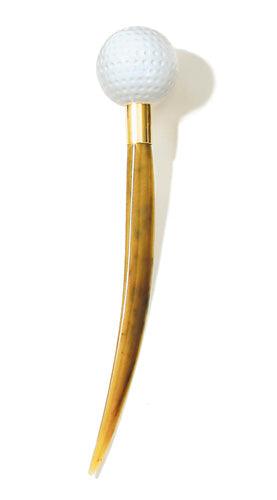 GOLF BALL letter opener, made by Concord of Italy - Canes Galore