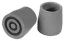 Walker Cane Rubber Tips, sold by PAIR, fits standard 1 1/8