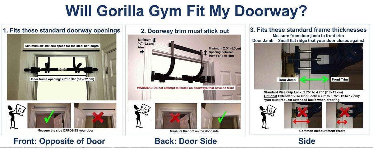 NEW! Gorilla Gym Vise Grip Locks - Canes Galore