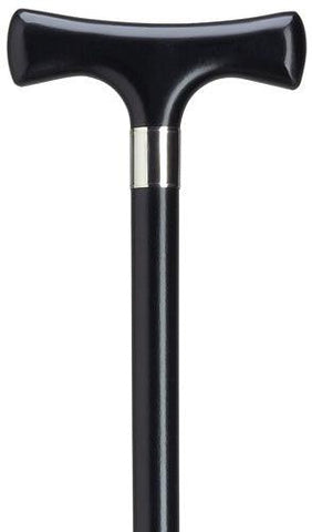Ladies 'T' Handle Black Hardwood 36