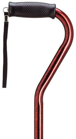 Red Granite Offset Adjustable Cane 30-39