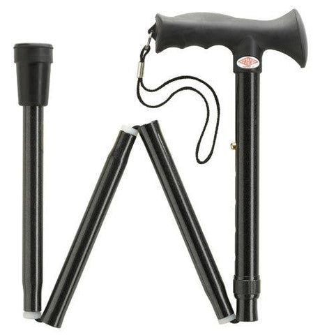 ERGONOMIC SOFT TOUCH FOLDING ADJUSTABLE Walking CANE