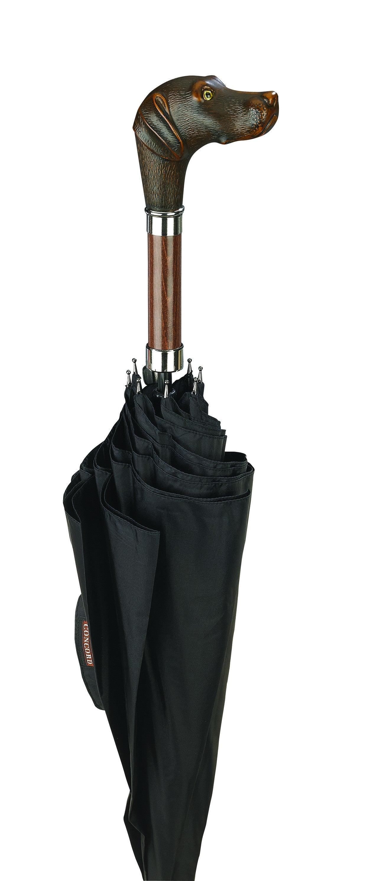 Chocolate Lab Umbrella - Brownie the Dog - Canes Galore