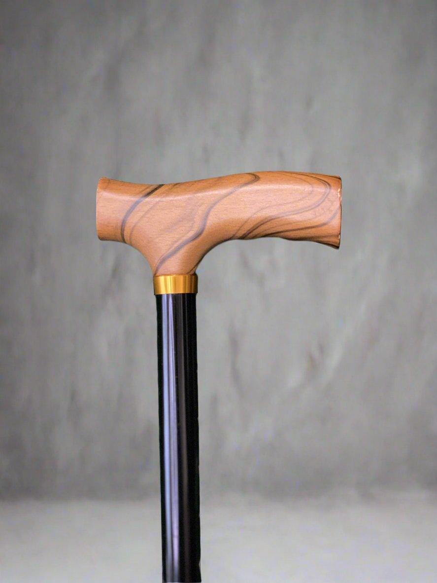 Extra Tall Fritz Folding Adjustable Cane 39-43" | Travel Ready - Canes Galore - Canes Galore