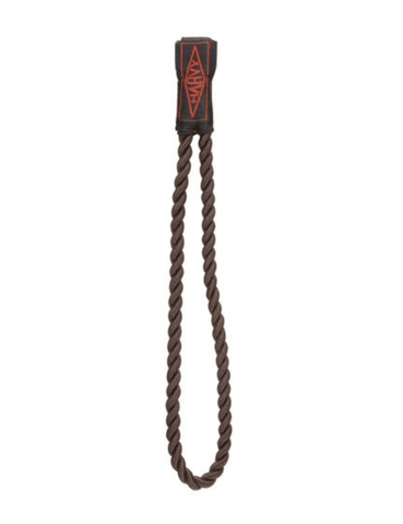 Brown Twisted Wrist Strap for Walking Canes