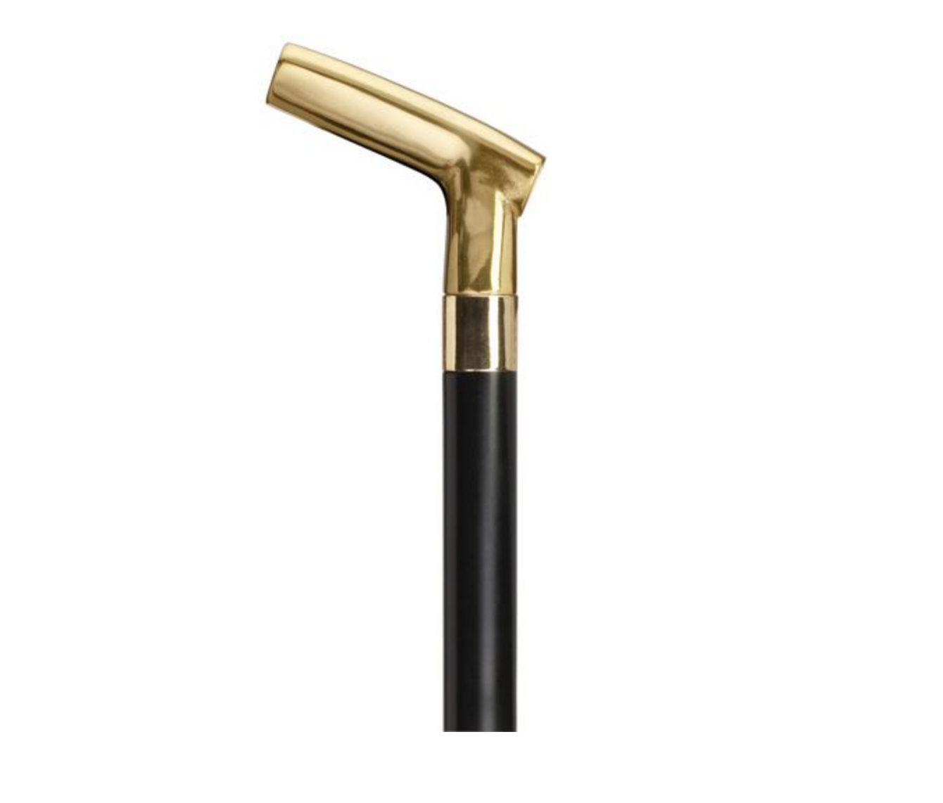 Gold-plated Solid Brass Golf Putter Handle Walking Cane 36