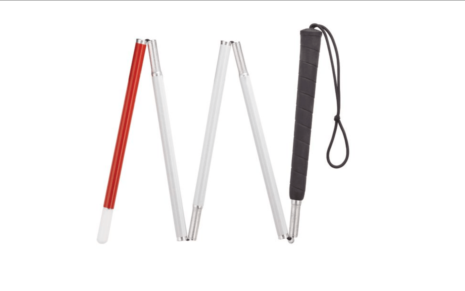 Visually Impaired Folding Walking Cane - Canes Galore