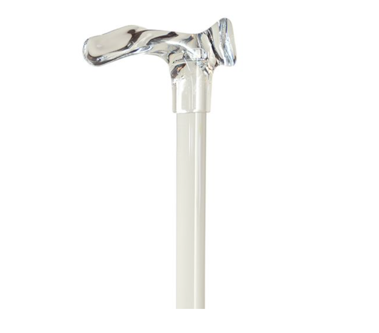 Right Hand Lucite Palm Grip Handle, 7/8