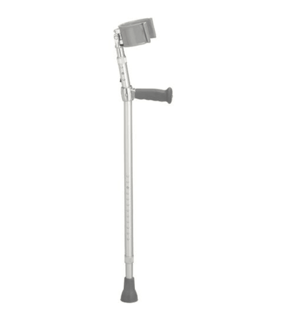 Front Open Stainless Steel Crutch, adult standard 28-36