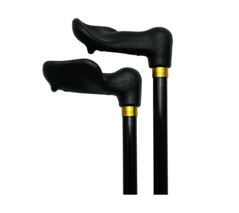Palm Grip | Fischer Handle Adjustable Walking Cane -  BLACK 29