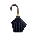 SIERRA Natural Chestnut handle, black umbrella 