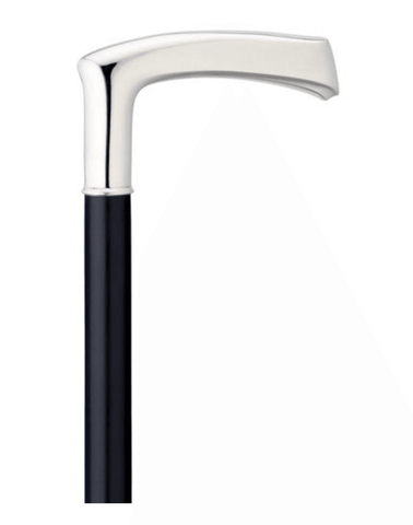 Ladies' Opera Walking Cane with Alpacca Silver 