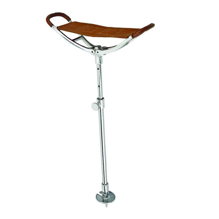 Walking Cane with Seat | Genuine Leather Seat Stick