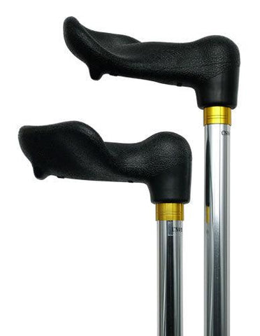 Palm Grip Adj SILVER CHROME 29