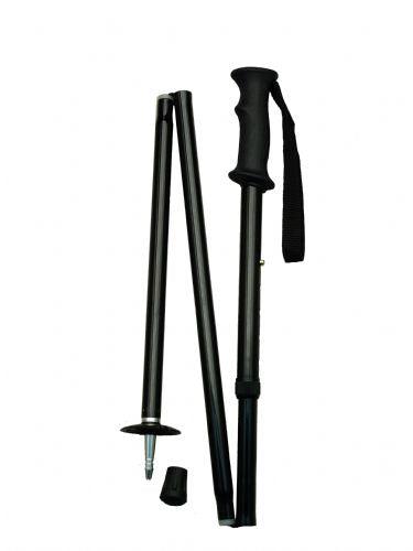 BACKCOUNTRY FOLDING HIKING WALKING CANE, 49-53", green - Canes Galore