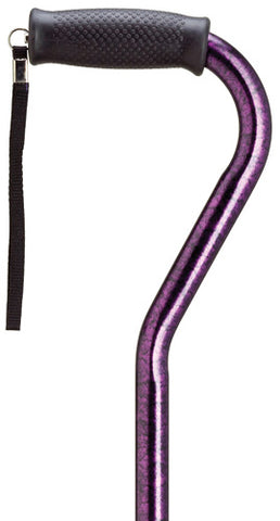 Purple Granite Offset Adjustable Cane 30-39