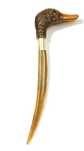 MALLARD DUCK letter opener, made by Concord of Italy - Canes Galore