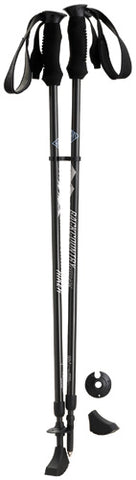 Backcountry Carbon Fiber Hiking Pole Pair in Black 43-55