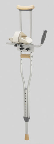 Platform Crutch Attachment, for aluminum crutches