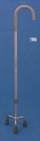 Crook Handle Tripod Cane adj 31.5-39.5