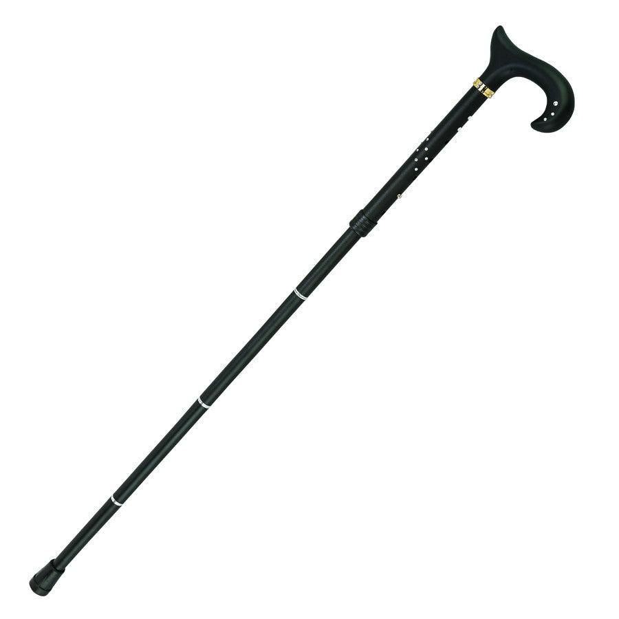 Swarovski Derby Mini Folding Cane in 3 Colors | Black, Red, or Light Pink - Canes Galore