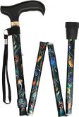 AMERICAN SONGBIRD Derby Folding Adjustable Walking Cane - Canes Galore