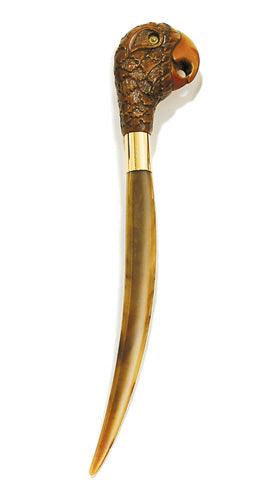 PARROT letter opener, made by Concord of Italy - Canes Galore