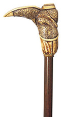 TEX TEXAS COWBOY BOOT, molded handle, brown hardwood shaft 36