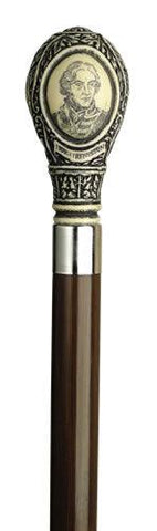 Admiral Lord Nelson Walking Stick on Walnut Shaft 36