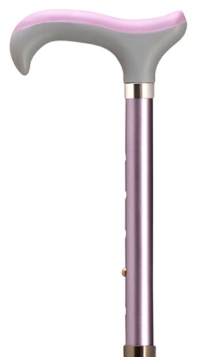 Comfy overmold grip Ladies Derby LILAC compact straight 33-37